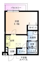 フジパレス千林Ⅴ番館の間取り画像