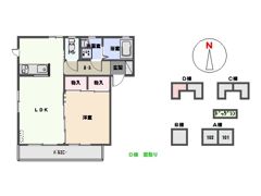 カトリーヌDの間取り画像