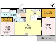 グランマーリエ松野通の間取り画像