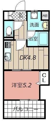 THE SQUARE Platinum Residenceの間取り画像