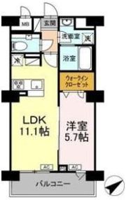 リュミエール千種の間取り画像