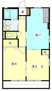 ショコラDの間取り画像