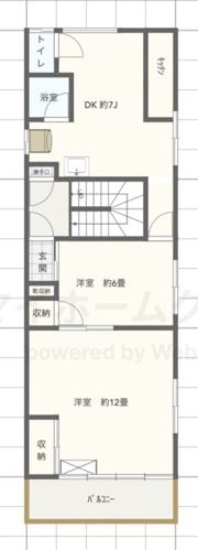 フクイビルの間取り画像