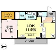 アーバンライフヒロ沖浜の間取り画像