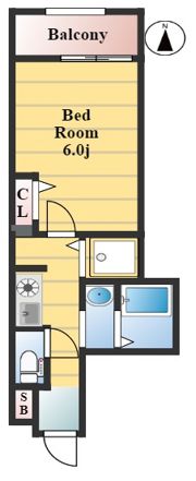 MAISON FORTUNAの間取り画像