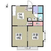 ムサシノハイムAの間取り画像