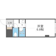 朝日プラザアクルス城東の間取り画像