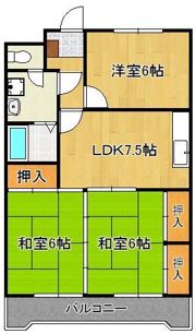 ロイヤルメゾンの間取り画像