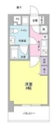 アプリーレ京町堀の間取り画像