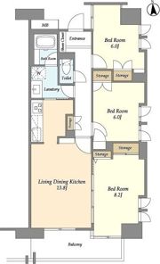 UURコート志木の間取り画像