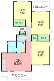 グリーンマンションテラの間取り画像