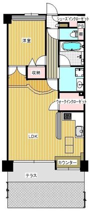 ライオンズシティ中野プラザの間取り画像