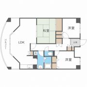 リーフ天王寺の間取り画像