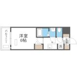 プレサンス四天王寺前夕陽ヶ丘ヴィリードの間取り画像