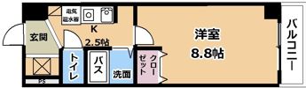 ニューサンライズの間取り画像
