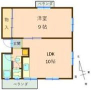 K＇マンション・借家の間取り画像