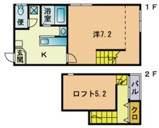 ボルベール学研都市の間取り画像