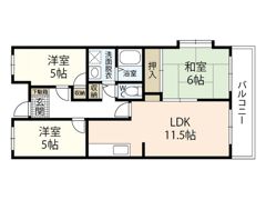コスモコートの間取り画像