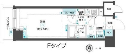 フェニックス武蔵関参番館の間取り画像