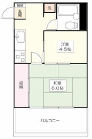 藤和三鷹ホームズの間取り画像