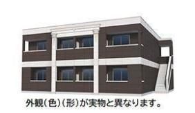 仮）阿見町中央新築アパートの外観画像