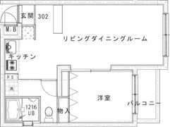 メゾンSAKAEアベニュー三軒茶屋の間取り画像