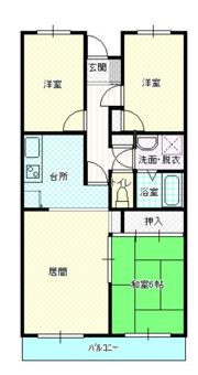 アンド・ユー郡津の間取り画像