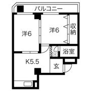 サンビラ大手前の間取り画像