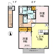 ヴィラコートJ2の間取り画像