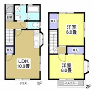 モデラート蜆塚の間取り画像