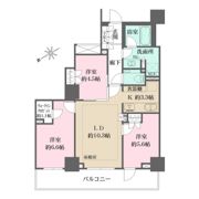 ザ・パークハウス三田ガーデン タワー棟の間取り画像