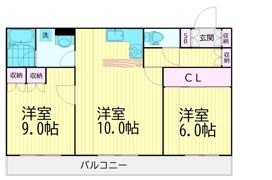 ヴィラベール洗足池の間取り画像