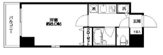 CITY SPIRE 東大井の間取り画像