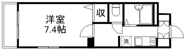 レーヴIの間取り画像