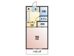 成広矢原コーポⅤの間取り画像