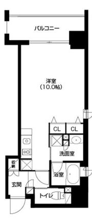 アーバネックス北浜の間取り画像