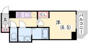 ファーストフィオーレ神戸駅前の間取り画像