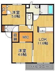 Solana Garden A棟の間取り画像