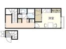 レオパレスフクシマの間取り画像