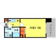 AFFLUENCE難波の間取り画像