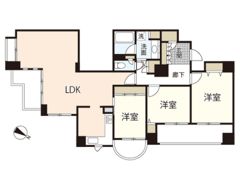 Acityタワーズイーストの間取り画像