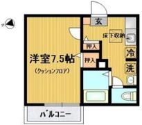 フローラ桜上水の間取り画像