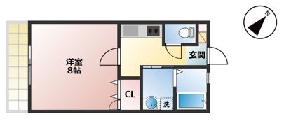 ノースリブラの間取り画像