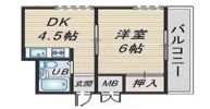 ハイツルエストの間取り画像