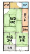 西岩田文化の間取り画像