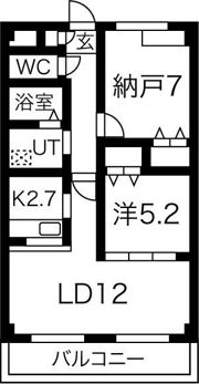 Mondiale砂川の間取り画像