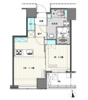 White Tower Hamamatsuchoの間取り画像