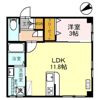 Anfang本郷町Ⅱの間取り画像