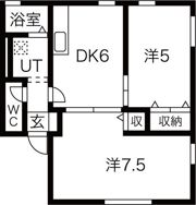 レトア絹香Bの間取り画像