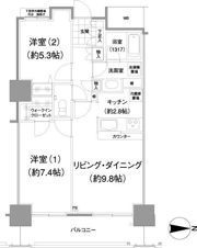 イストワールの間取り画像